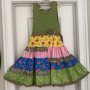 Mustard pie girls dress